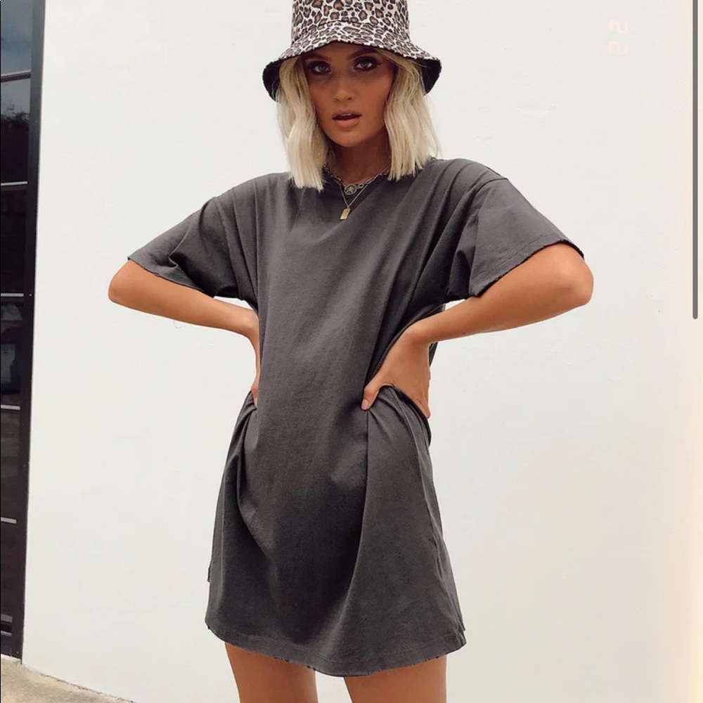 Thunderstruck Tee Mini Dress Princess Polly
